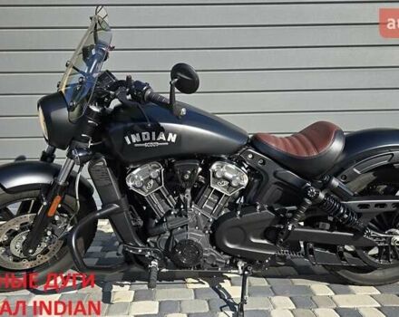 Черный Индиан Scout  Bobber , объемом двигателя 1.13 л и пробегом 4 тыс. км за 16850 $, фото 3 на Automoto.ua