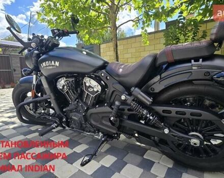 Черный Индиан Scout  Bobber , объемом двигателя 1.13 л и пробегом 4 тыс. км за 16850 $, фото 2 на Automoto.ua