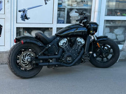 Черный Индиан Scout  Bobber , объемом двигателя 1.13 л и пробегом 20 тыс. км за 14300 $, фото 1 на Automoto.ua