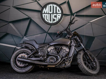 Індіан Scout Bobber 2020 у Києві на Automoto.ua Чорний Індіан Scout Bobber , об'ємом двигуна 1.1 л та пробігом 19 тис. км за 18000 $, фото 1 на Automoto.ua