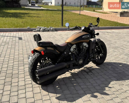 Коричневий Індіан Scout  Bobber , об'ємом двигуна 1.13 л та пробігом 12 тис. км за 12000 $, фото 5 на Automoto.ua