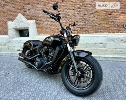 Черный Индиан Scout Sixty, объемом двигателя 1.13 л и пробегом 8 тыс. км за 12500 $, фото 1 на Automoto.ua
