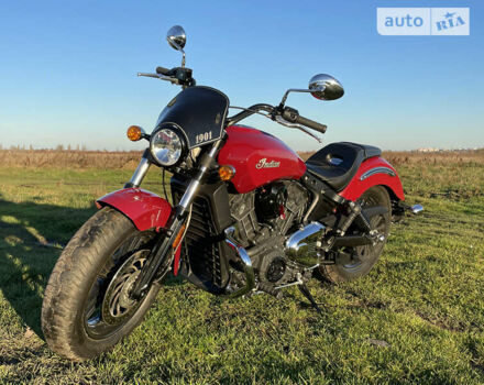 Червоний Індіан Scout Sixty, об'ємом двигуна 1 л та пробігом 2 тис. км за 12000 $, фото 15 на Automoto.ua