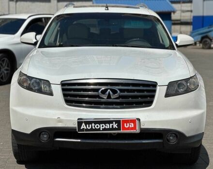 Белый Инфинити ФХ, объемом двигателя 3.5 л и пробегом 323 тыс. км за 6790 $, фото 1 на Automoto.ua