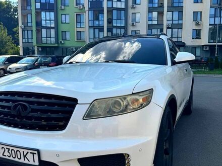 Білий Інфініті ФХ, об'ємом двигуна 3.5 л та пробігом 192 тис. км за 7800 $, фото 1 на Automoto.ua