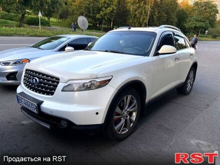 Инфинити ФХ 2006 в Житомире на Automoto.ua Белый Инфинити ФХ, объемом двигателя 3.5 л и пробегом 280 тыс. км за 9850 $, фото 1 на Automoto.ua