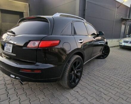 Черный Инфинити ФХ, объемом двигателя 4.5 л и пробегом 255 тыс. км за 6900 $, фото 3 на Automoto.ua