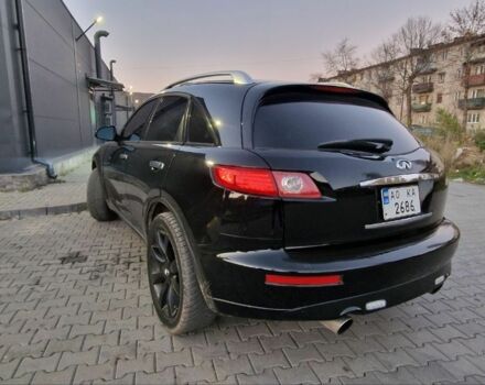 Черный Инфинити ФХ, объемом двигателя 4.5 л и пробегом 255 тыс. км за 6900 $, фото 6 на Automoto.ua