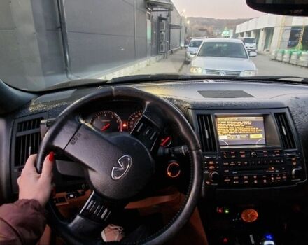 Черный Инфинити ФХ, объемом двигателя 4.5 л и пробегом 255 тыс. км за 6900 $, фото 5 на Automoto.ua