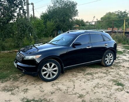 Черный Инфинити ФХ, объемом двигателя 3.5 л и пробегом 220 тыс. км за 7200 $, фото 1 на Automoto.ua