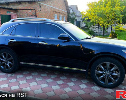 Черный Инфинити ФХ, объемом двигателя 3.5 л и пробегом 225 тыс. км за 10499 $, фото 4 на Automoto.ua