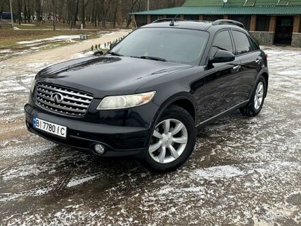 Черный Инфинити ФХ, объемом двигателя 3.5 л и пробегом 158 тыс. км за 7000 $, фото 1 на Automoto.ua