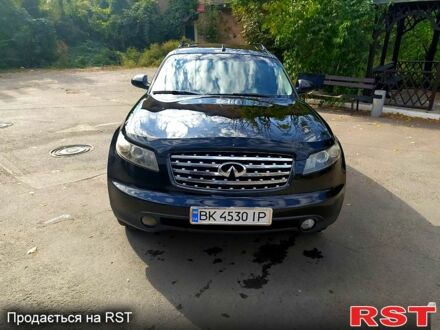 Черный Инфинити ФХ, объемом двигателя 3.5 л и пробегом 255 тыс. км за 9500 $, фото 1 на Automoto.ua