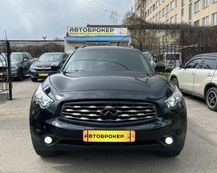 Черный Инфинити ФХ, объемом двигателя 35 л и пробегом 132 тыс. км за 12990 $, фото 1 на Automoto.ua