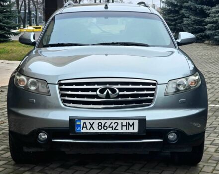 Серый Инфинити ФХ, объемом двигателя 3.5 л и пробегом 168 тыс. км за 8900 $, фото 1 на Automoto.ua
