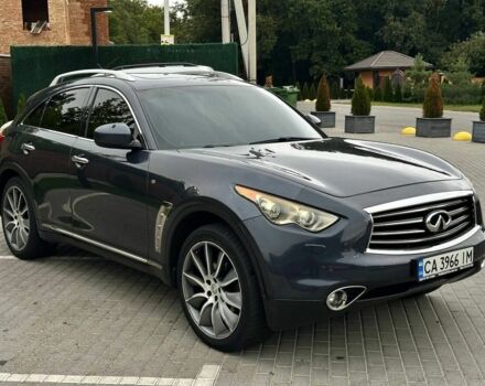 Синий Инфинити ФХ, объемом двигателя 3.5 л и пробегом 190 тыс. км за 11500 $, фото 4 на Automoto.ua