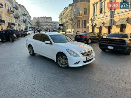 Инфинити Г 2011 в Одессе на Automoto.ua Белый Инфинити Г, объемом двигателя 2.5 л и пробегом 170 тыс. км за 8900 $, фото 1 на Automoto.ua