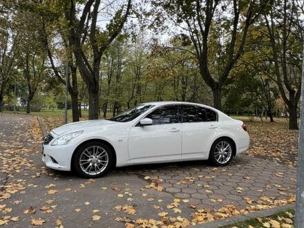 Инфинити Г 2011 в Одессе на Automoto.ua Белый Инфинити Г, объемом двигателя 2.5 л и пробегом 208 тыс. км за 9700 $, фото 1 на Automoto.ua