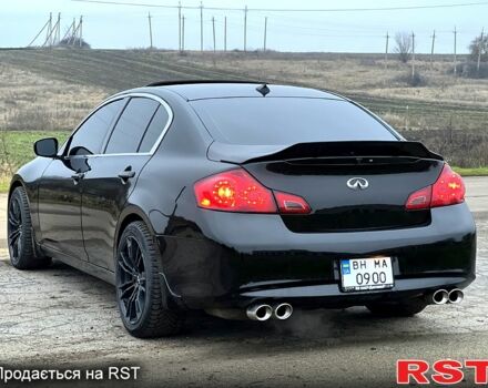 Черный Инфинити Г, объемом двигателя 2.5 л и пробегом 270 тыс. км за 7899 $, фото 3 на Automoto.ua