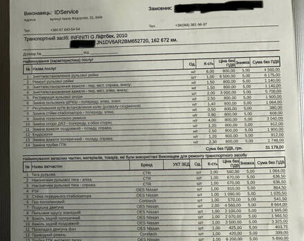 Чорний Інфініті Г, об'ємом двигуна 2.5 л та пробігом 178 тис. км за 10500 $, фото 19 на Automoto.ua