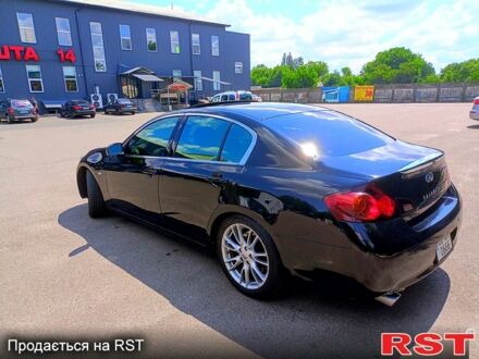 Черный Инфинити Г, объемом двигателя 3.5 л и пробегом 241 тыс. км за 9100 $, фото 1 на Automoto.ua