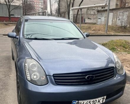 Синий Инфинити Г, объемом двигателя 3.5 л и пробегом 400 тыс. км за 5000 $, фото 2 на Automoto.ua