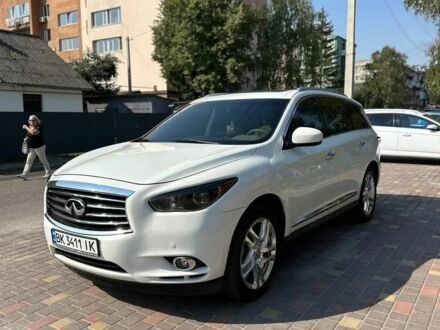 Белый Инфинити ЖХ, объемом двигателя 3.5 л и пробегом 225 тыс. км за 13700 $, фото 1 на Automoto.ua