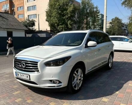 Белый Инфинити ЖХ, объемом двигателя 3.5 л и пробегом 225 тыс. км за 13700 $, фото 1 на Automoto.ua