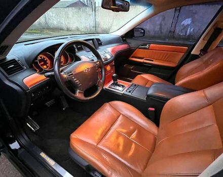 Черный Инфинити М, объемом двигателя 4.5 л и пробегом 150 тыс. км за 6900 $, фото 3 на Automoto.ua