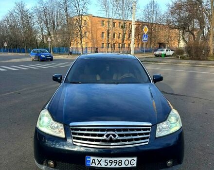 Синий Инфинити М, объемом двигателя 3.5 л и пробегом 230 тыс. км за 6000 $, фото 10 на Automoto.ua