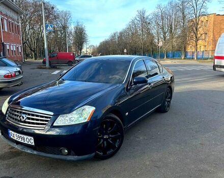 Синий Инфинити М, объемом двигателя 3.5 л и пробегом 230 тыс. км за 6000 $, фото 1 на Automoto.ua