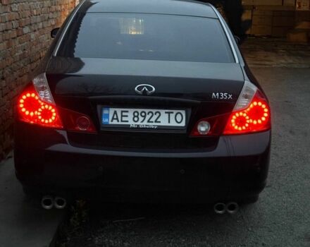 Черный Инфинити M35, объемом двигателя 3.5 л и пробегом 221 тыс. км за 4500 $, фото 2 на Automoto.ua