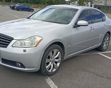 Серый Инфинити M35, объемом двигателя 3.5 л и пробегом 214 тыс. км за 7900 $, фото 1 на Automoto.ua