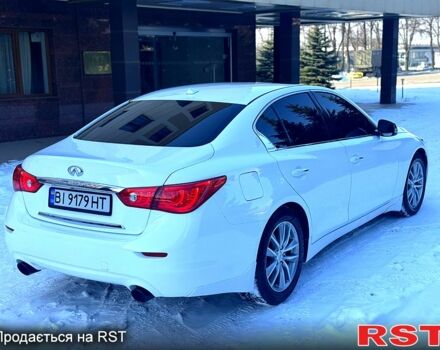 Білий Інфініті Q50, об'ємом двигуна 3.7 л та пробігом 190 тис. км за 15999 $, фото 1 на Automoto.ua