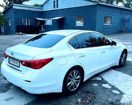 Білий Інфініті Q50, об'ємом двигуна 3.7 л та пробігом 117 тис. км за 14900 $, фото 1 на Automoto.ua