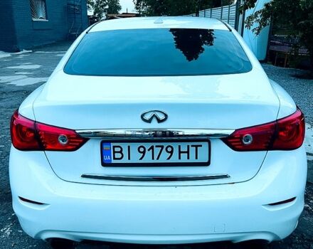 Білий Інфініті Q50, об'ємом двигуна 3.7 л та пробігом 117 тис. км за 14900 $, фото 2 на Automoto.ua