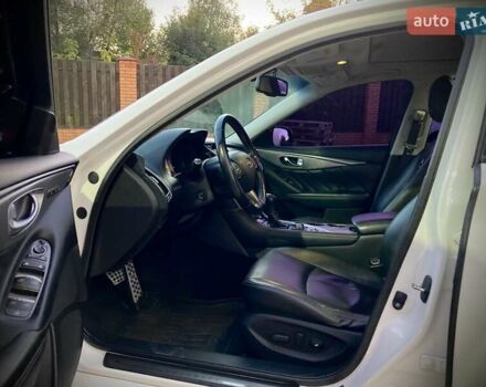 Білий Інфініті Q50, об'ємом двигуна 2.2 л та пробігом 198 тис. км за 13200 $, фото 7 на Automoto.ua