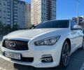 Белый Инфинити Q50, объемом двигателя 2.14 л и пробегом 136 тыс. км за 14999 $, фото 1 на Automoto.ua