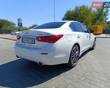 Білий Інфініті Q50, об'ємом двигуна 2.14 л та пробігом 131 тис. км за 14500 $, фото 2 на Automoto.ua