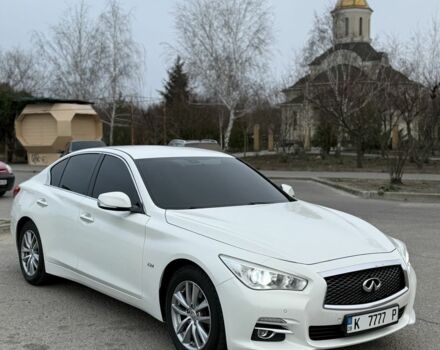 Білий Інфініті Q50, об'ємом двигуна 2.2 л та пробігом 250 тис. км за 12600 $, фото 2 на Automoto.ua