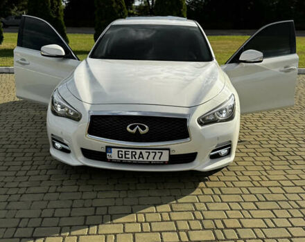 Білий Інфініті Q50, об'ємом двигуна 2.2 л та пробігом 148 тис. км за 16700 $, фото 1 на Automoto.ua