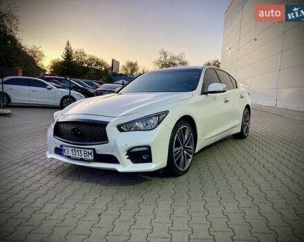 Білий Інфініті Q50, об'ємом двигуна 2.2 л та пробігом 198 тис. км за 13200 $, фото 3 на Automoto.ua