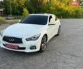 Белый Инфинити Q50, объемом двигателя 2.2 л и пробегом 124 тыс. км за 15200 $, фото 1 на Automoto.ua