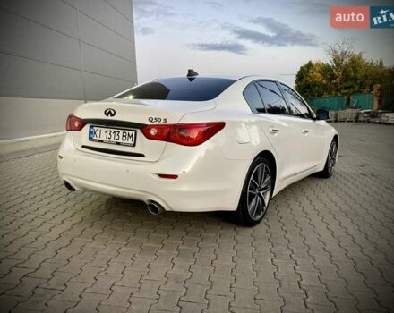 Білий Інфініті Q50, об'ємом двигуна 2.2 л та пробігом 198 тис. км за 13200 $, фото 4 на Automoto.ua