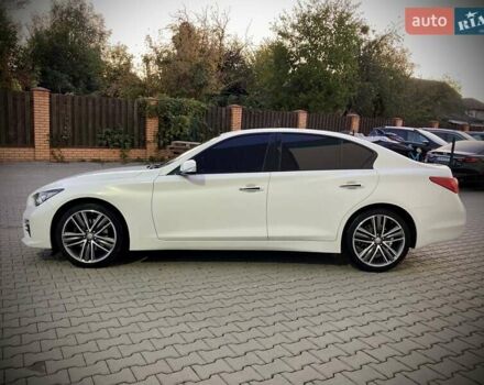 Білий Інфініті Q50, об'ємом двигуна 2.2 л та пробігом 198 тис. км за 13200 $, фото 6 на Automoto.ua