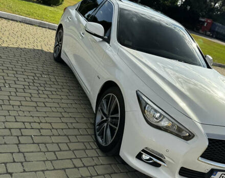 Білий Інфініті Q50, об'ємом двигуна 2.2 л та пробігом 148 тис. км за 16700 $, фото 3 на Automoto.ua