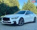 Белый Инфинити Q50, объемом двигателя 3.7 л и пробегом 155 тыс. км за 12800 $, фото 2 на Automoto.ua