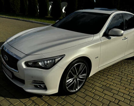 Білий Інфініті Q50, об'ємом двигуна 2.2 л та пробігом 148 тис. км за 16700 $, фото 4 на Automoto.ua