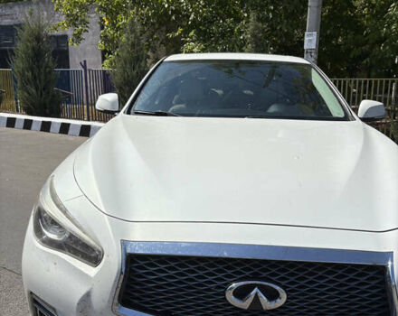 Белый Инфинити Q50, объемом двигателя 3.7 л и пробегом 225 тыс. км за 12900 $, фото 16 на Automoto.ua