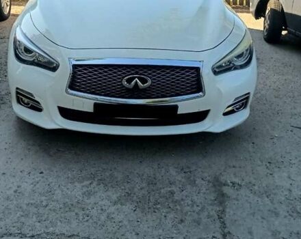 Белый Инфинити Q50, объемом двигателя 3.7 л и пробегом 84 тыс. км за 17200 $, фото 13 на Automoto.ua